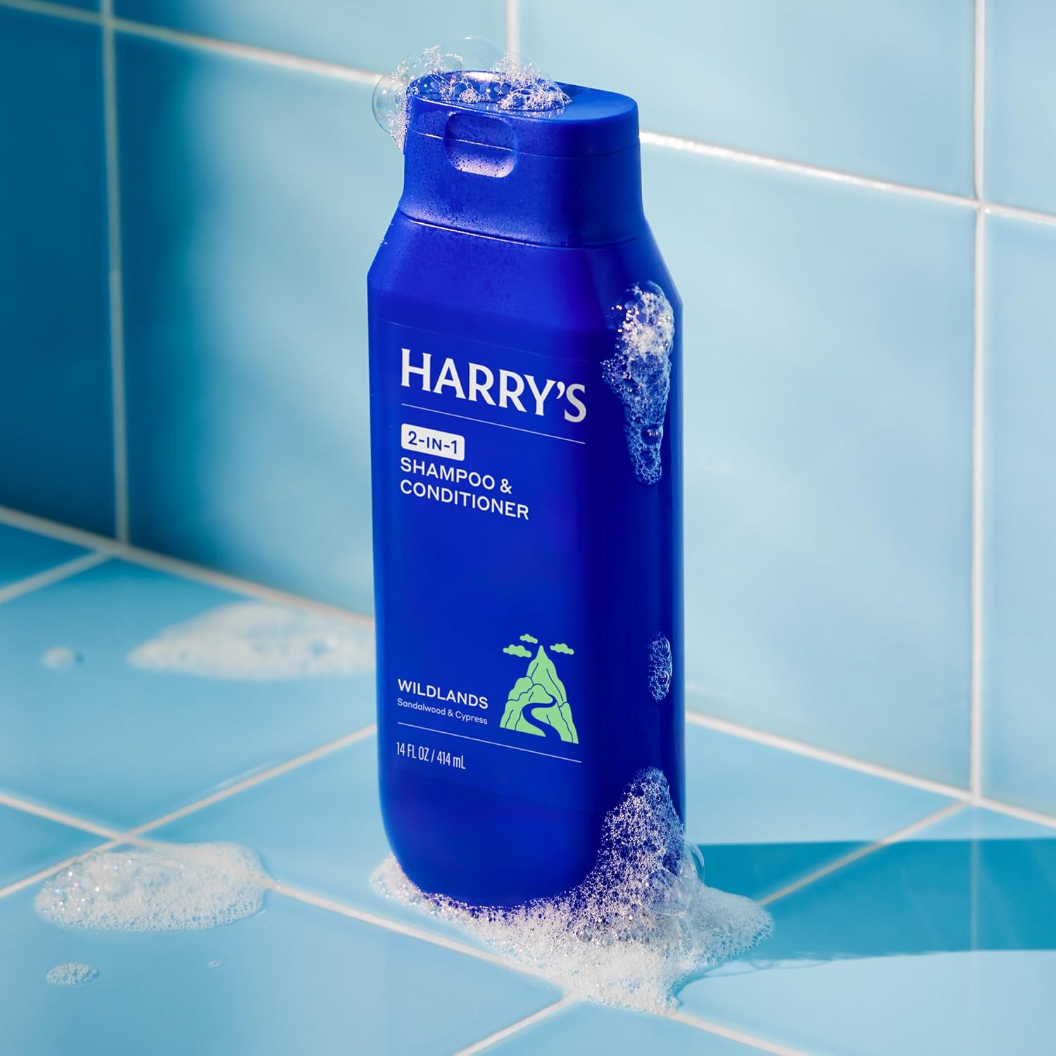 Detalle de Harry's 2-in-1 Shampoo and Conditioner, 14 fl oz 3-Pack, Wildlands Scent