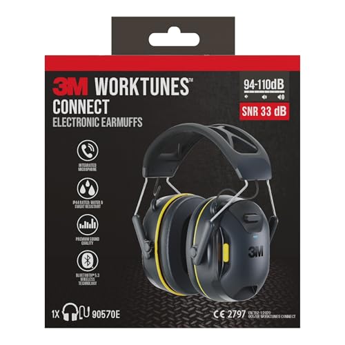 Thumbnail 7 de 3M WorkTunes Connect Casque antibruit sans fil avec Bluetooth 90570E-1