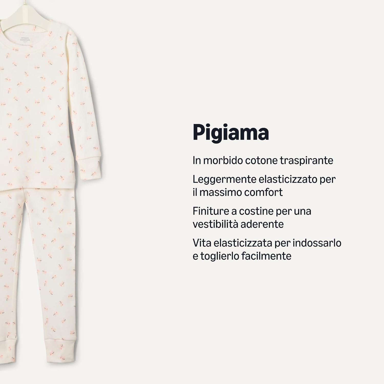 Thumbnail 1 de Amazon Essentials x Sofia Grainge Pigiami in cotone aderenti Unisex Bambini e Ragazzi – Pack da 2