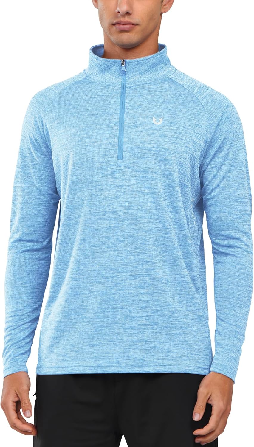 Thumbnail 1 de NORTHYARD Quarter Zip Pullover: Men’s Running Shirt with Moisture-Wicking Comfort