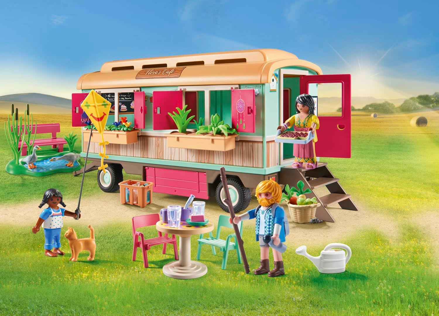 Detalle de Playmobil café playset 71441