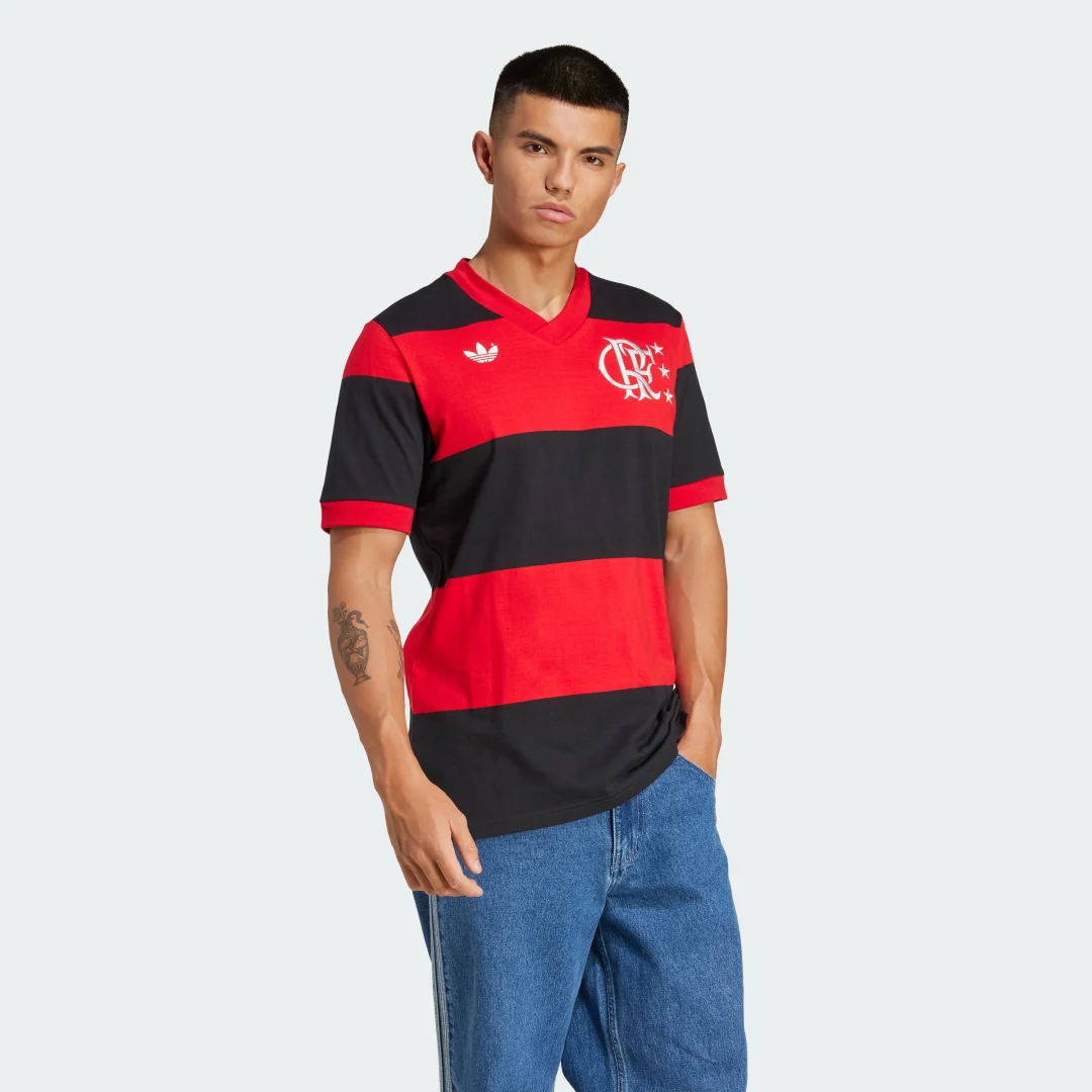 Thumbnail 2 de Camiseta primera equipación CR Flamengo '81 Adidas en rojo