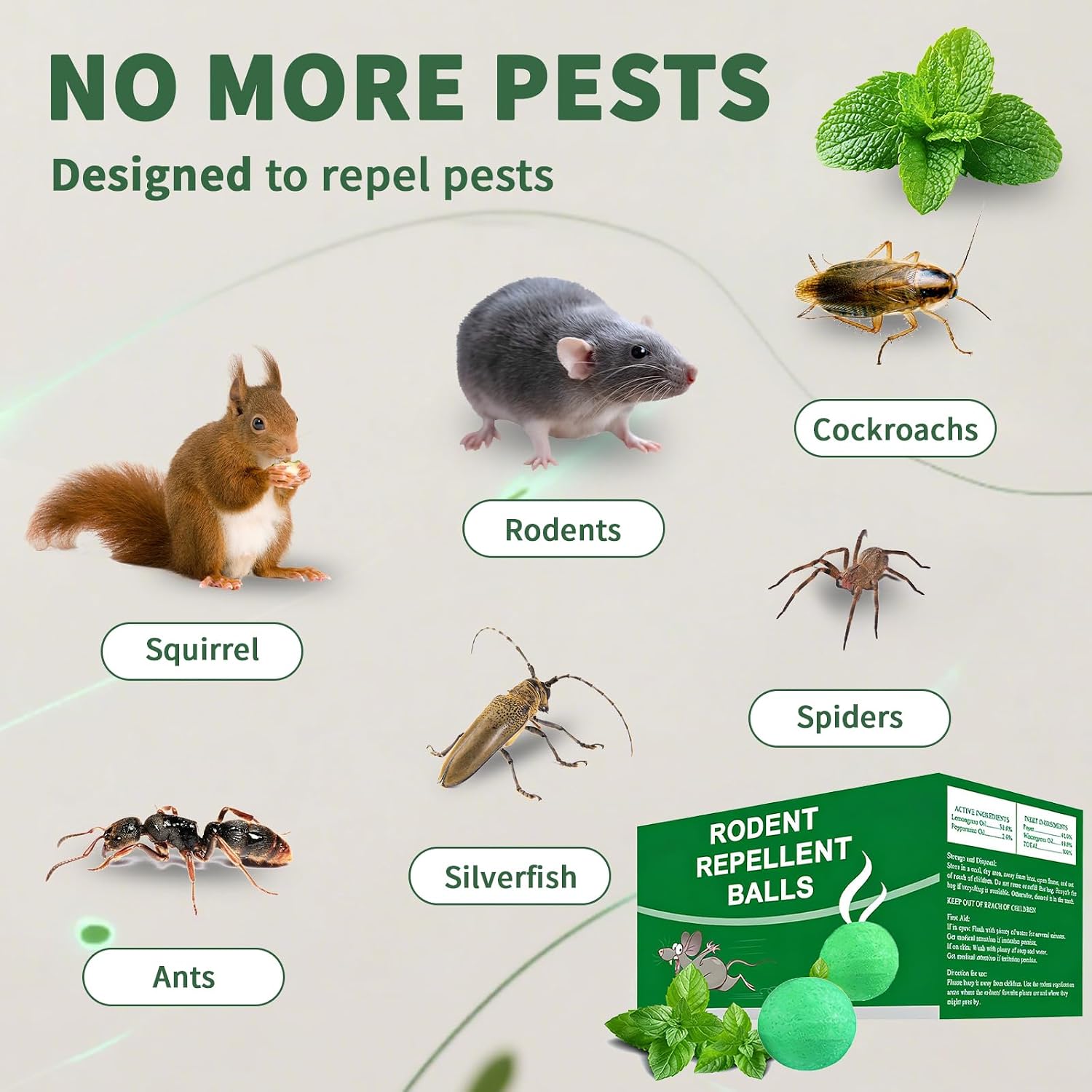 Thumbnail 2 de Peppermint Oil Rodent Repellent, 24-Pack