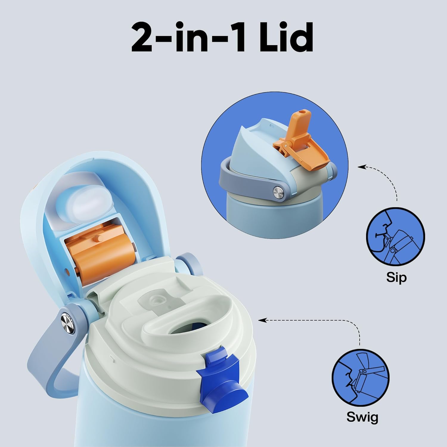 Thumbnail 2 de ENCOOL Insulated Water Bottle 24 oz