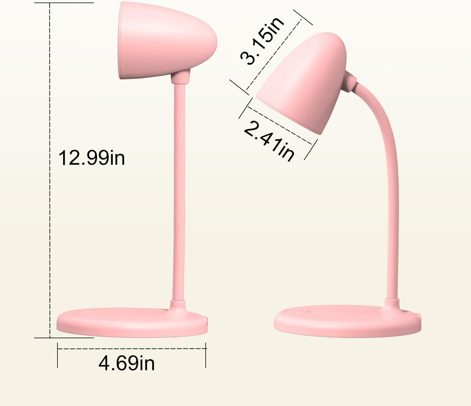 Detalle 2 de RORENSE LED Desk Lamp 463lm Pink