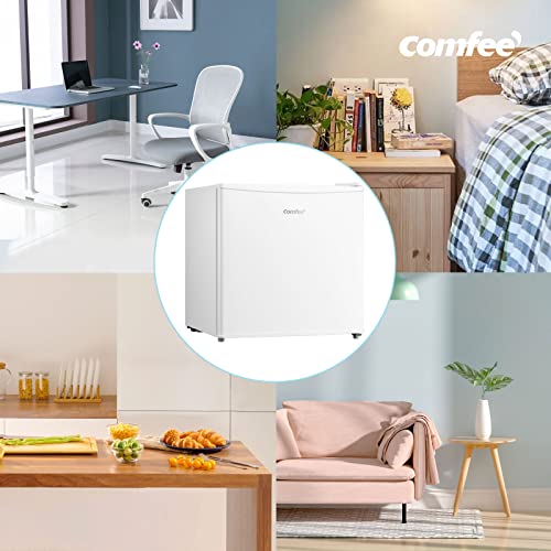Detalle de COMFEE' 31L Mini Congélateur - Température réglable de -24°C à -18°C, blanc