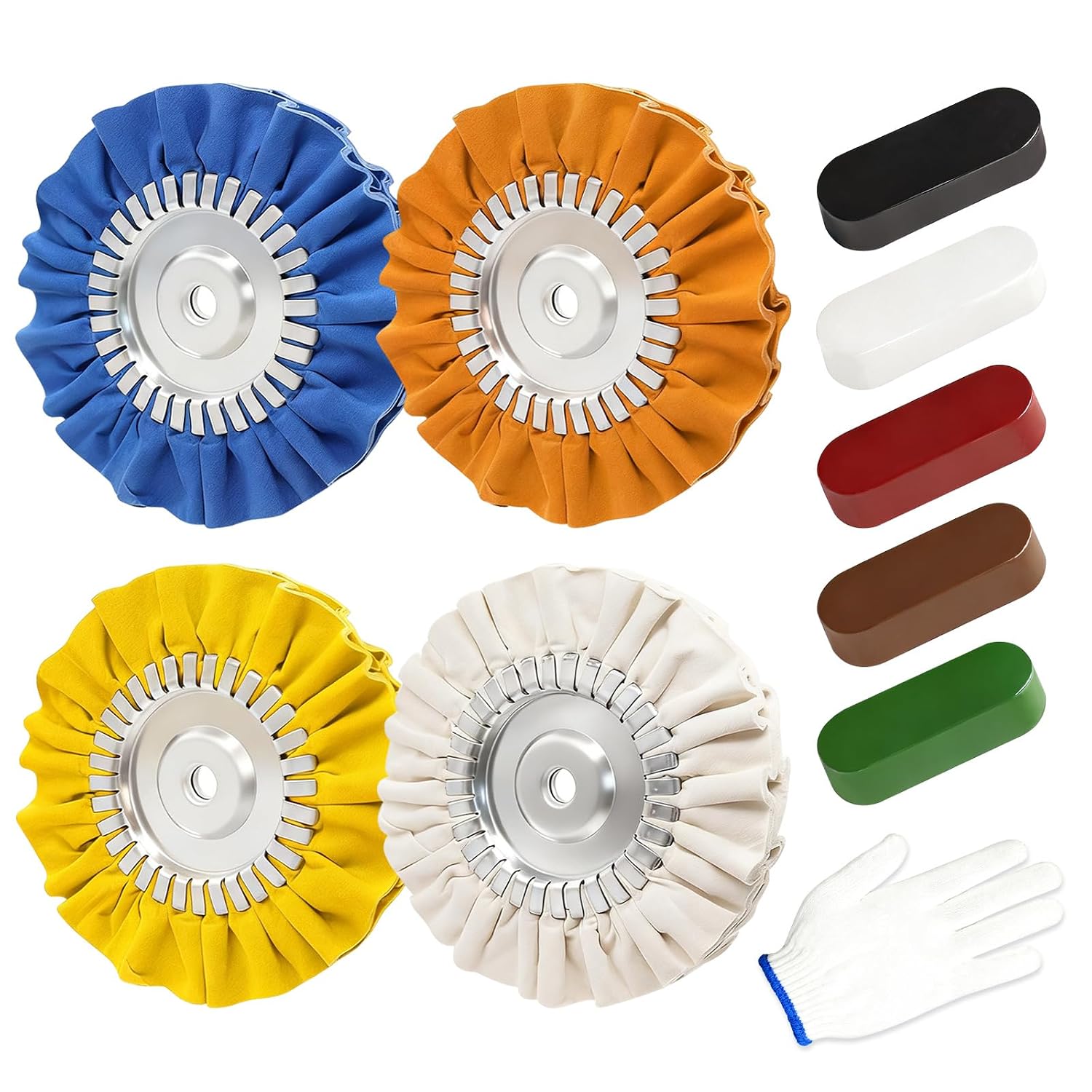 Thumbnail 6 de Tnisesm Buffing Wheel Kit for Drill
