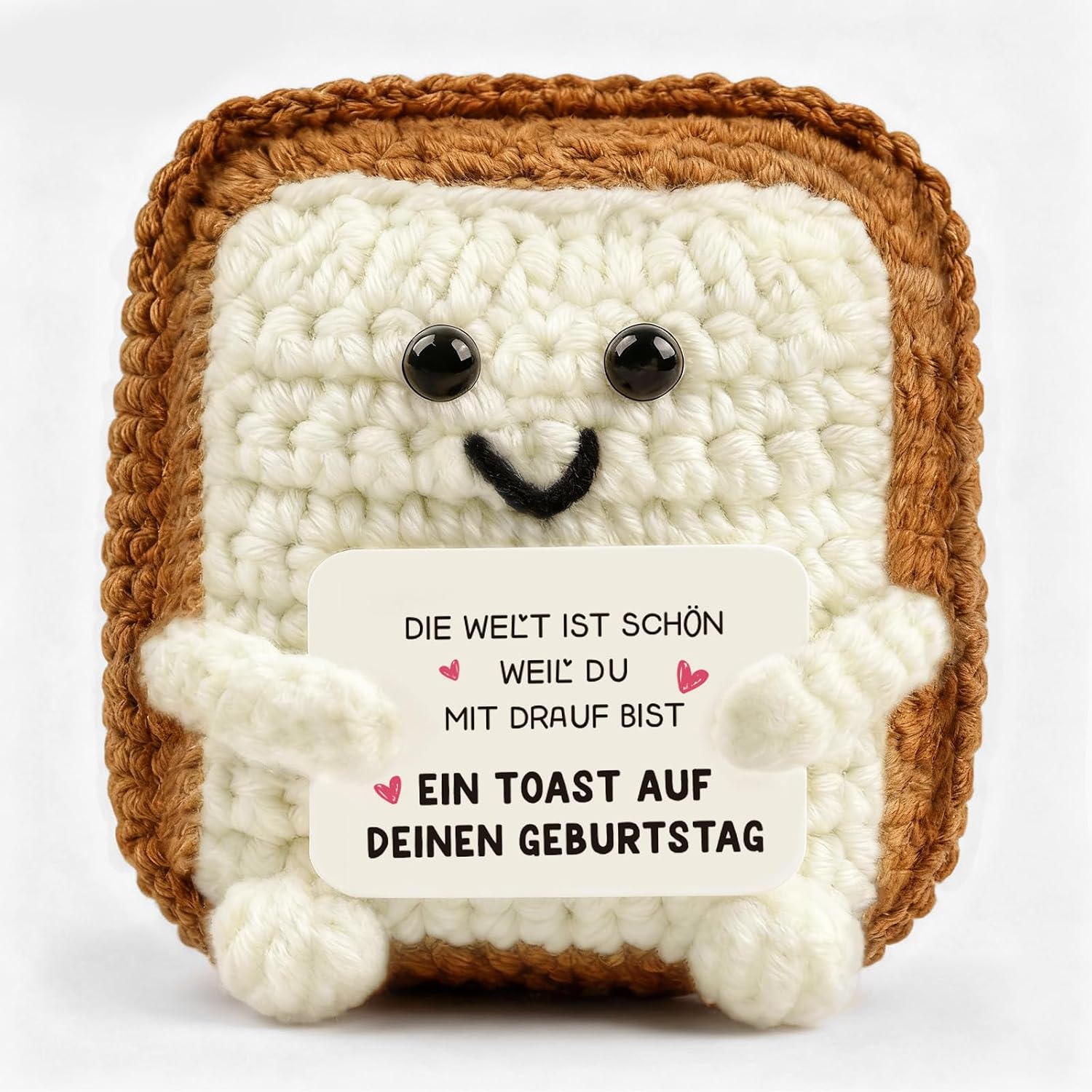 Detalle de Giftota Pocket Hug Toast Puppe als Geschenk