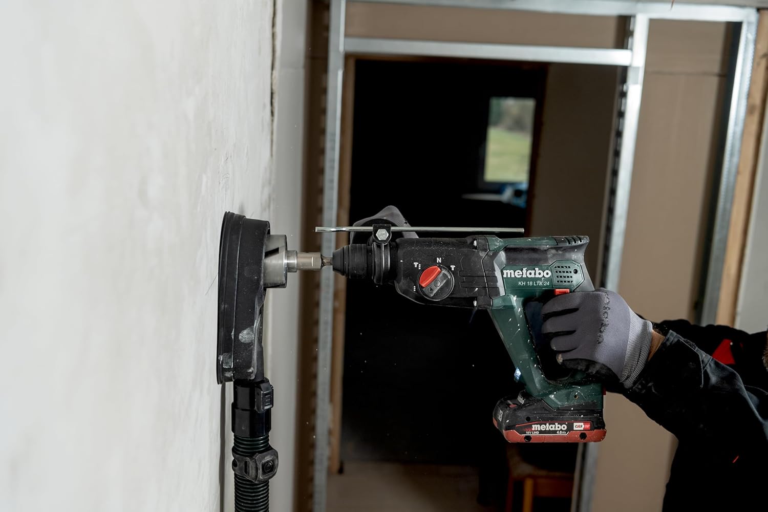 Thumbnail 2 de Metabo KH 18 LTX 24 18 V martello combinato a batteria SDS-plus (601712840) – senza batteria e caricabatterie