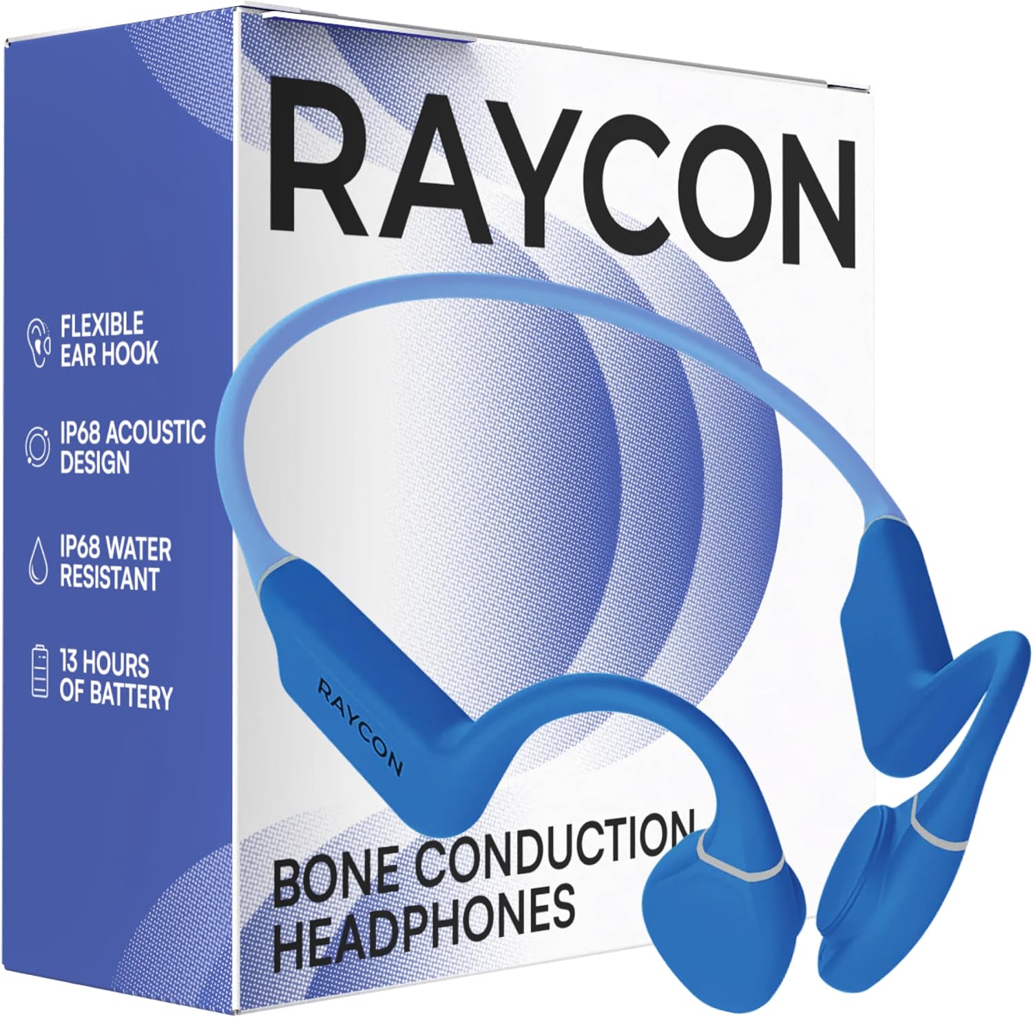 Thumbnail 6 de Raycon Bone Conduction Headphones Bluetooth – Open Ear Running Headphones (Purple)