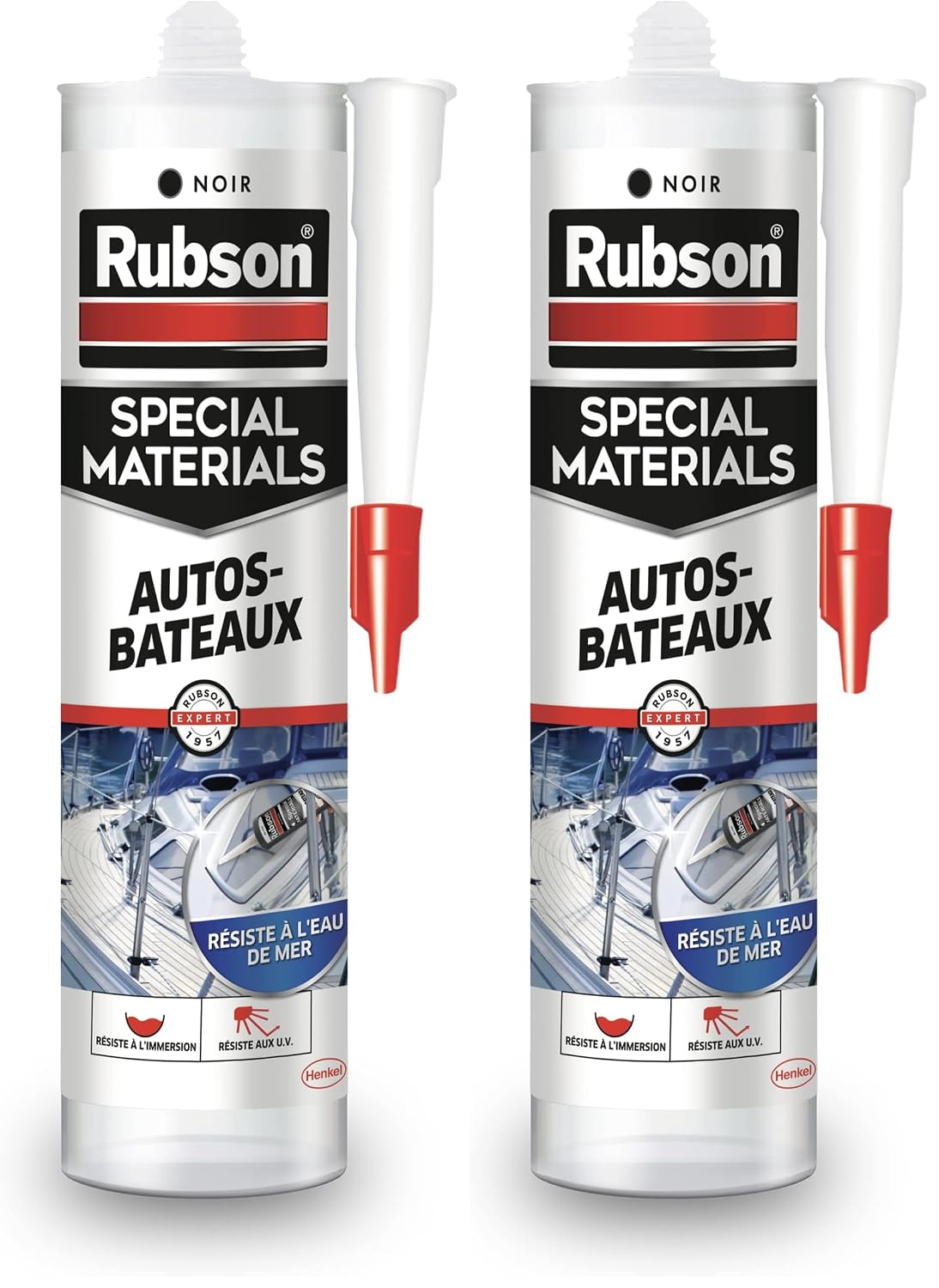 Thumbnail 6 de Rubson Mastic Special Materials Autos-Bateaux — Mastic transparent à base de silicone, 280 ml