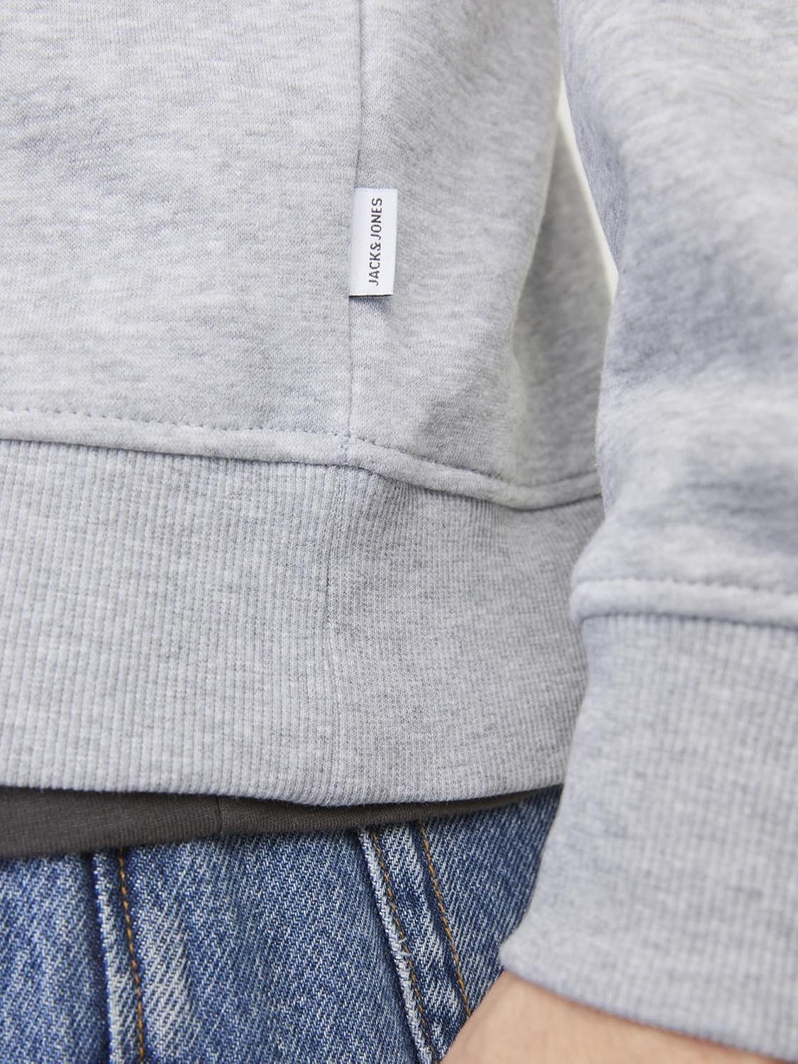 Thumbnail 4 de JACK & JONES demi-zip homme à col montant, maille à manches longues