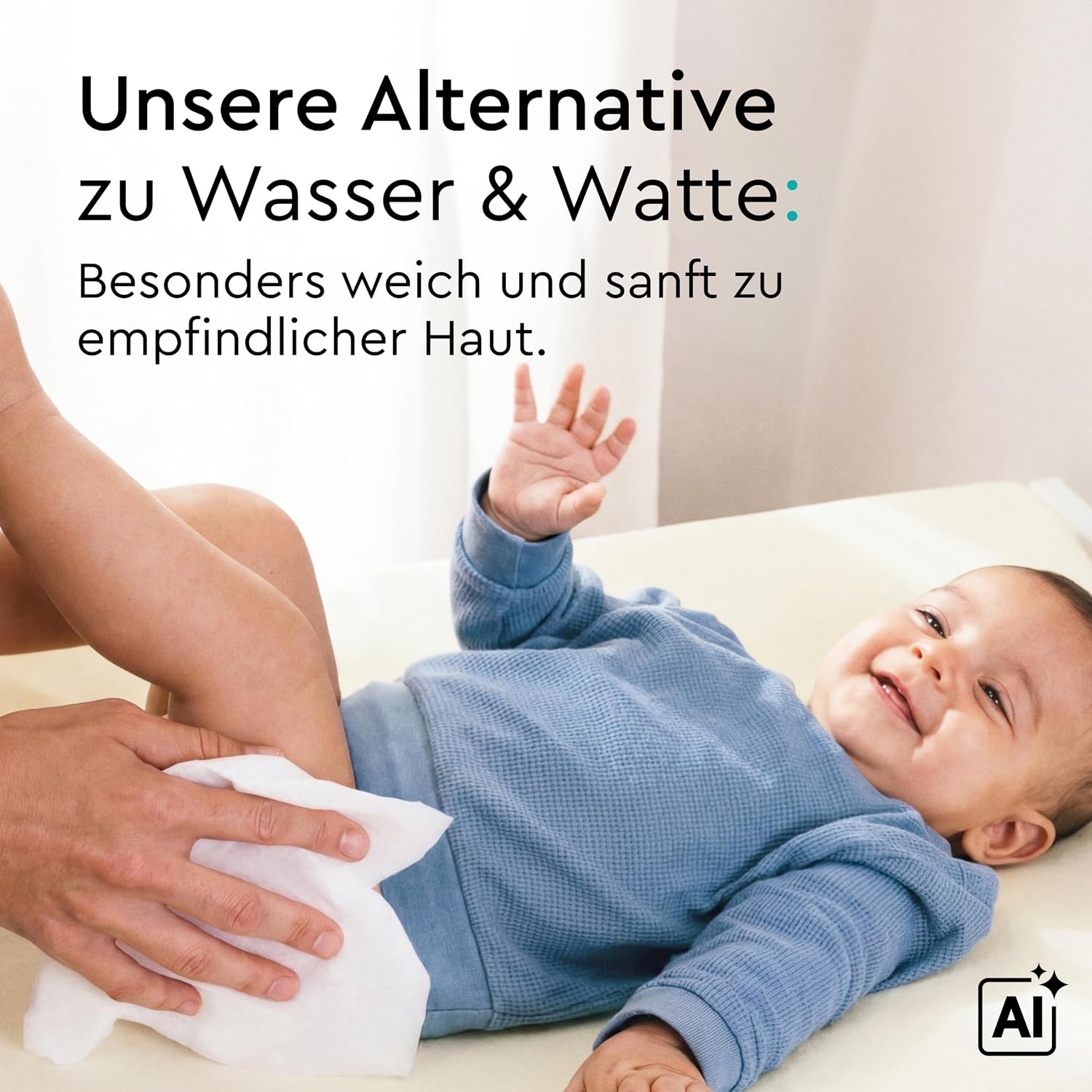 Thumbnail 5 de LILLYDOO Feuchttücher 99% Wasser, 600 Stück – 100% plastikfrei, ohne Parfüm