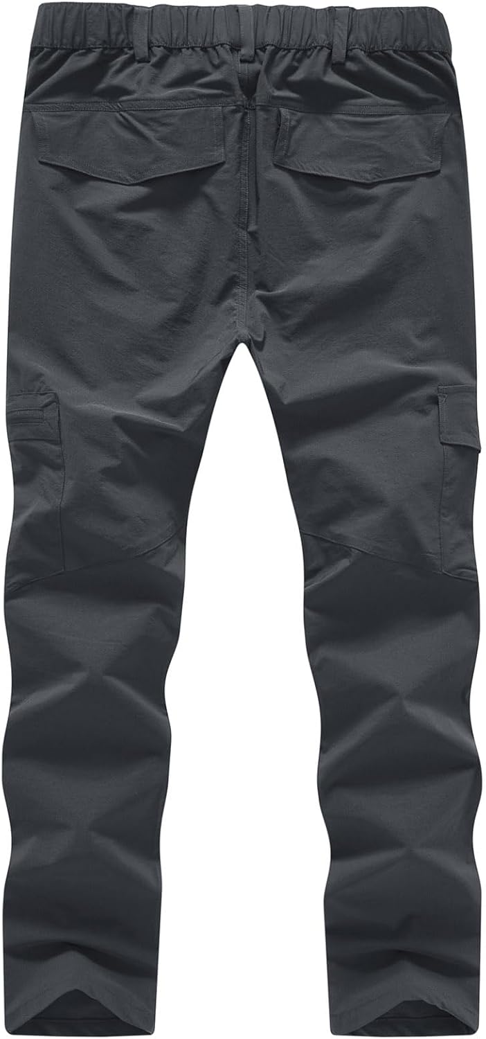 Detalle de YSENTO Women’s Hiking Pants: Lightweight Stretch Quick-Dry UPF 50+ Cargo Pants (6 Pockets)
