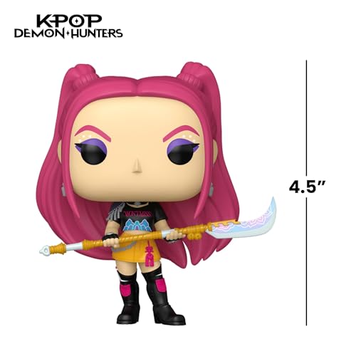 Detalle de Funko Pop Animation KPOP Demon Hunters – Mira (figura de vinilo coleccionable)