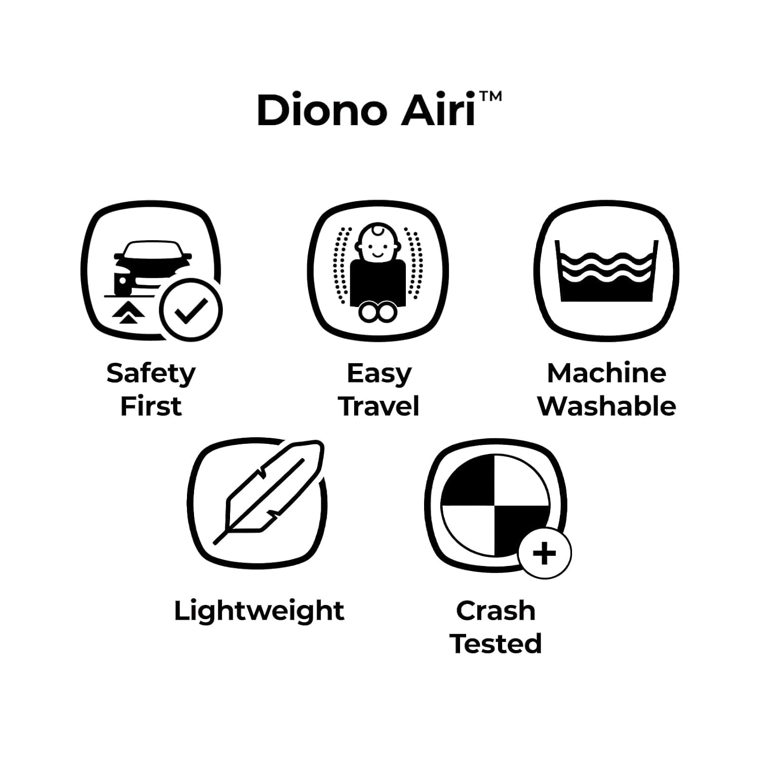 Thumbnail 6 de Diono High-Back Booster Seat, Foldable