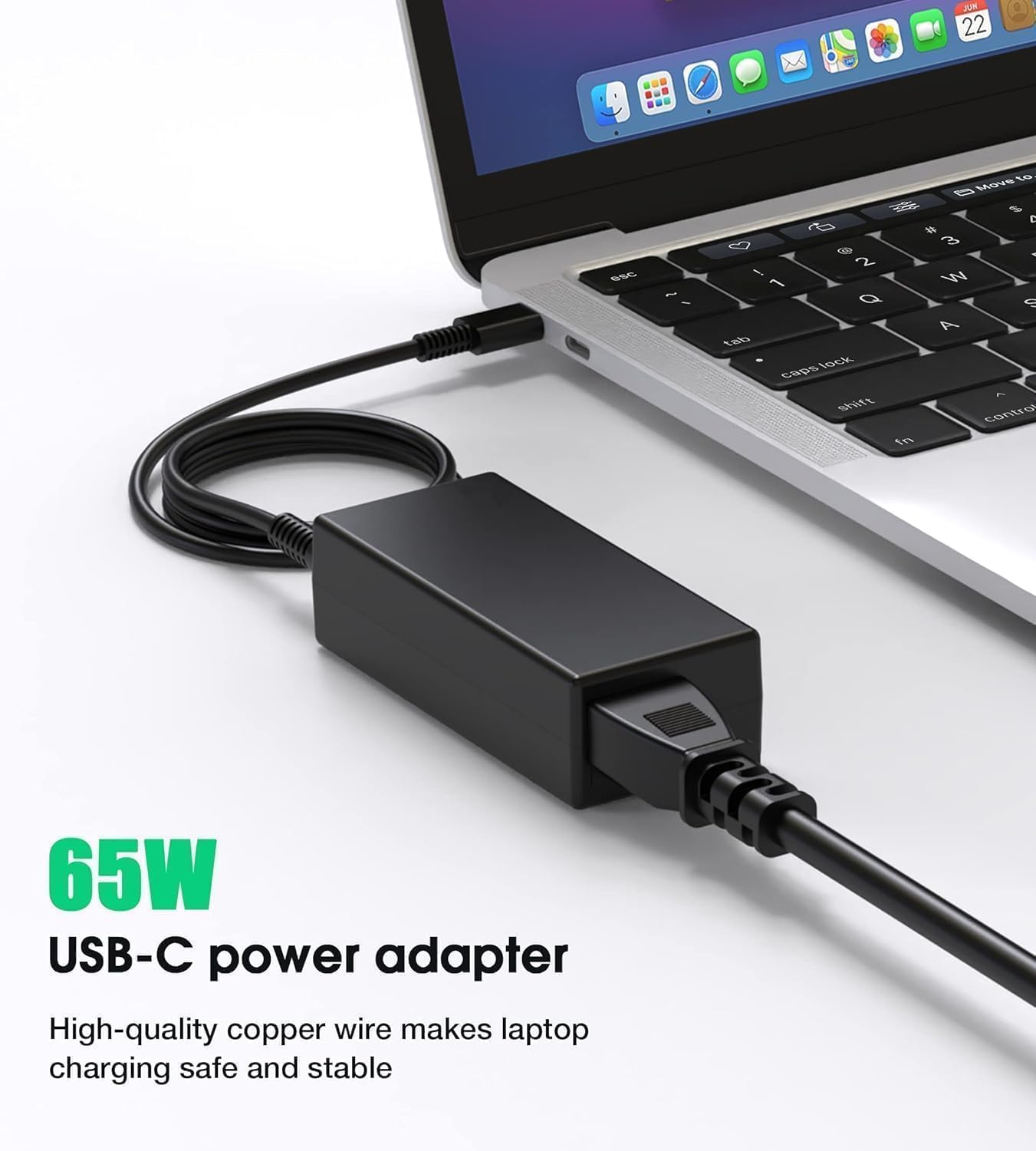 Detalle 2 de SKOTSLYE 65W USB C Laptop Charger for Chromebook