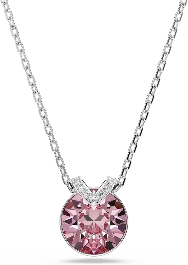 Thumbnail 5 de Swarovski Colgante Bella V rosa, talla redonda 💍