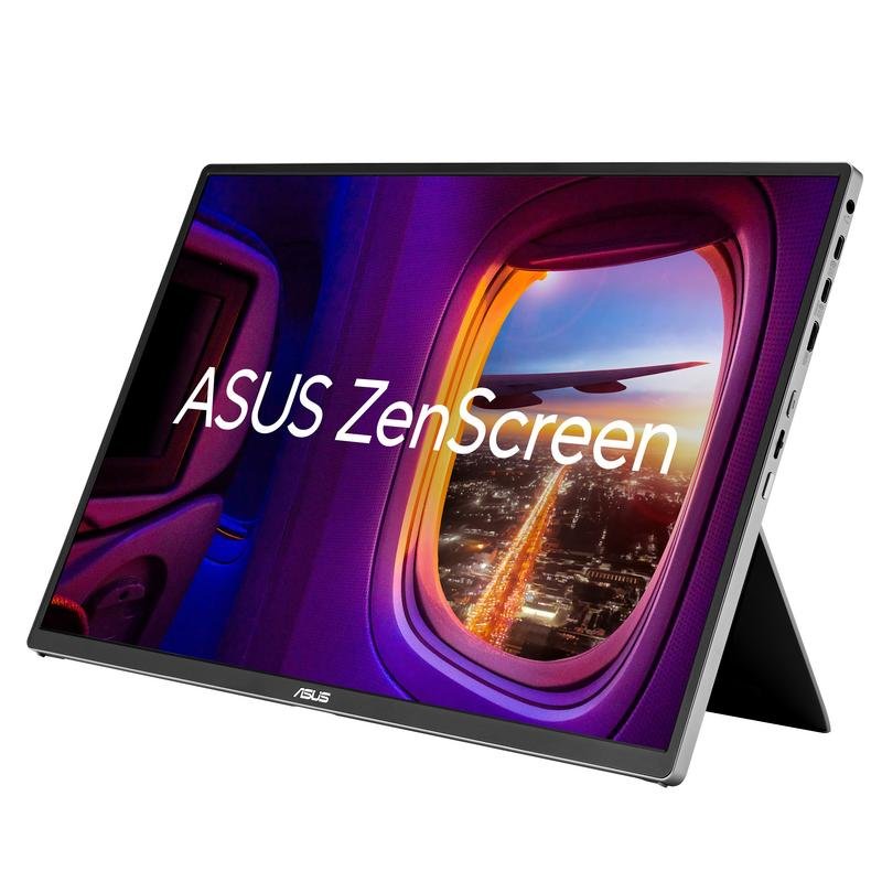 Detalle 2 de ASUS ZenScreen OLED MQ16FC 16" – OLED, 1 ms, 60 Hz, USB-C, plata