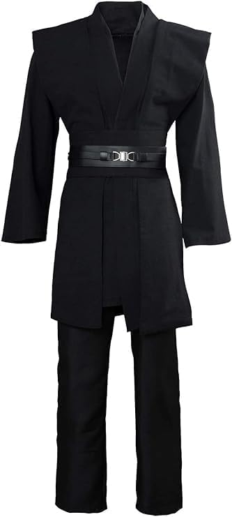Thumbnail 4 de GOLDSTITCH Men's Knight Tunic Robe Costume, Brown XXL with Tabard and Belts