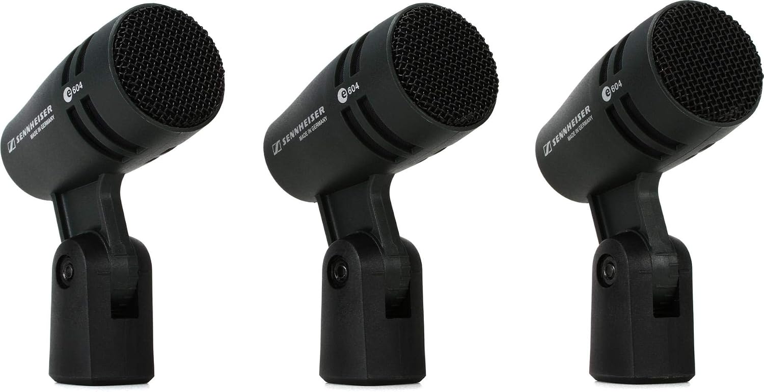 Detalle de Sennheiser 506667 E604 3-Pack Dynamic Cardioid Instrument Microphones