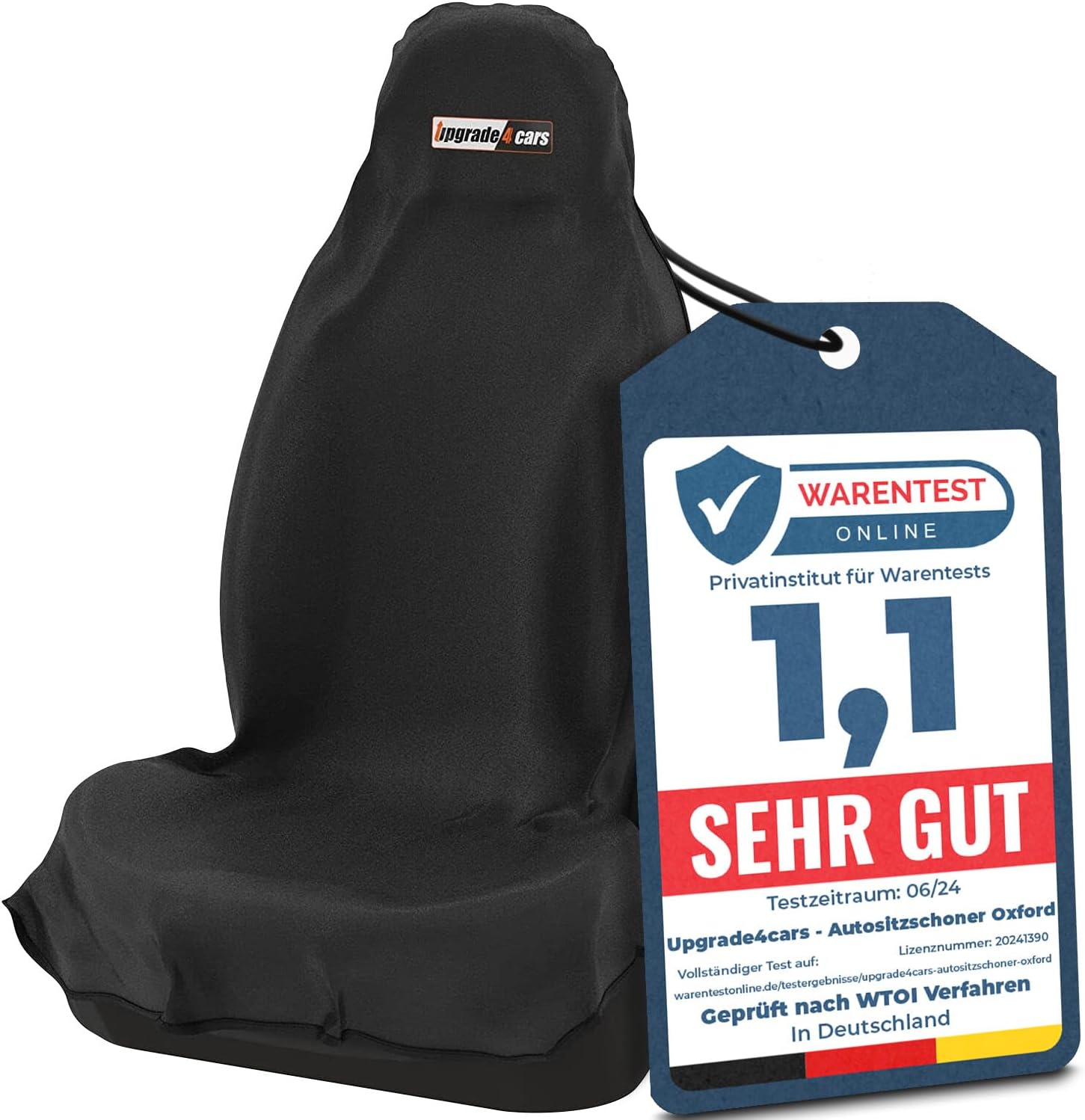 Detalle de Upgrade4cars Autositzschoner vorne