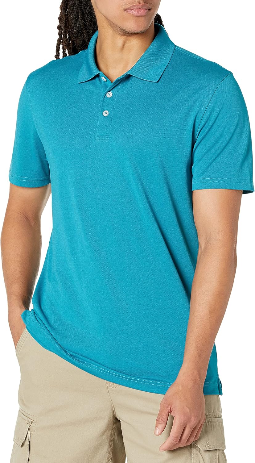 Thumbnail 6 de Polo Amazon Essentials a asciugatura rapida slim da uomo, piqué traspirante fuori produzione