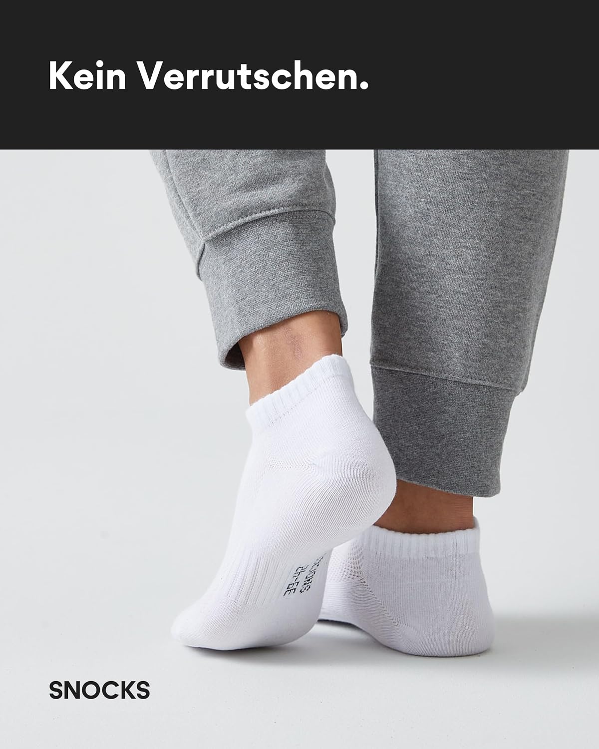 Detalle de Snocks Premium Bambus Sneaker Socken 6er Pack – für Herren & Damen, Gr. 35–50