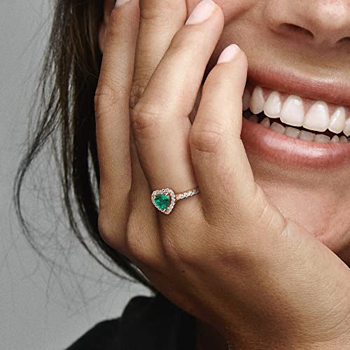 Thumbnail 2 de Pandora Timeless Anillo corazón chapado oro rosa 14K, talla 50 💍
