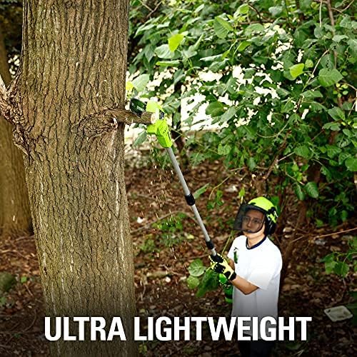Detalle 2 de Greenworks Cordless Pole Saw 8-Inch Bar