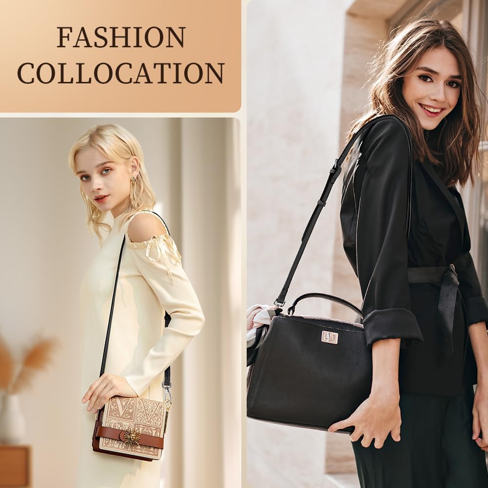 Thumbnail 5 de Aucuu Bandoulière pour Sac Longchamp – Lanière cuir PU ajustable 94–120 cm, sans boucle