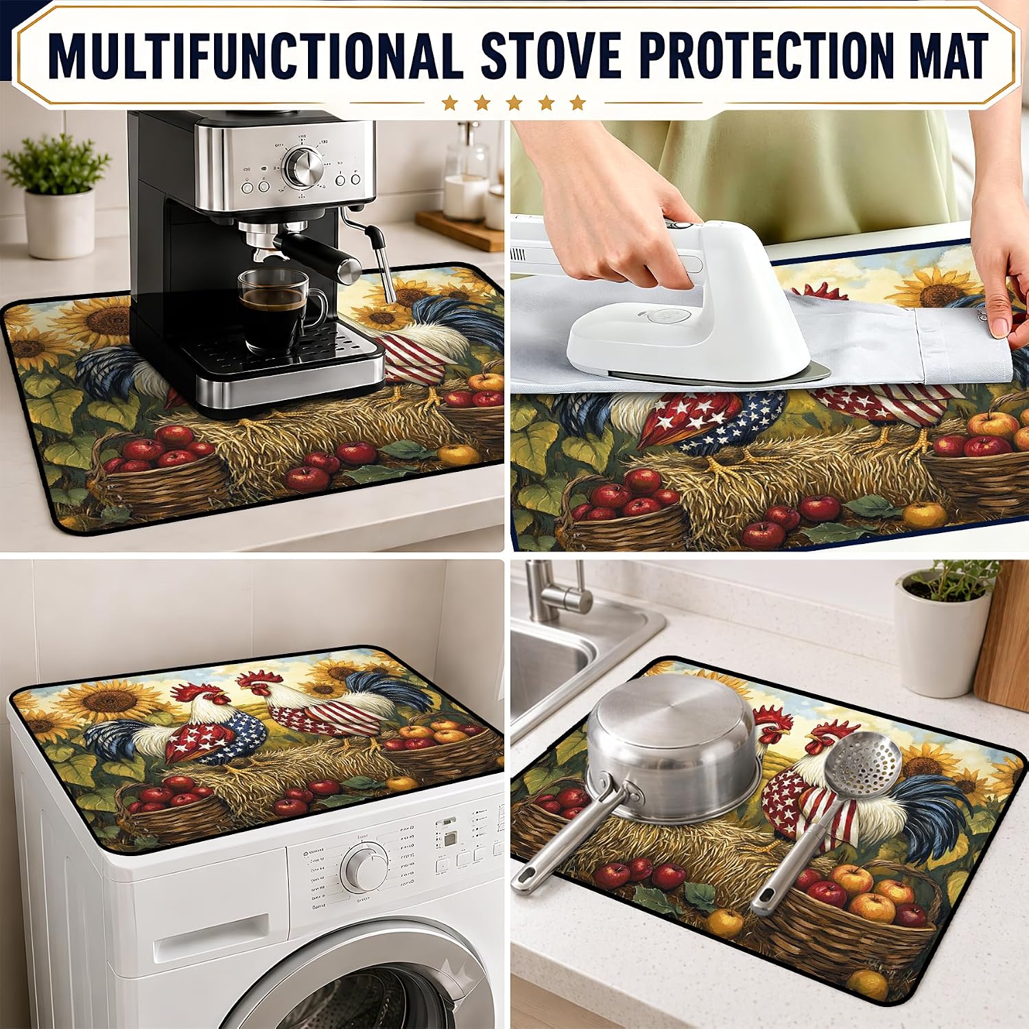Thumbnail 5 de Electric Stove Top Cover 28 x 20 Inches