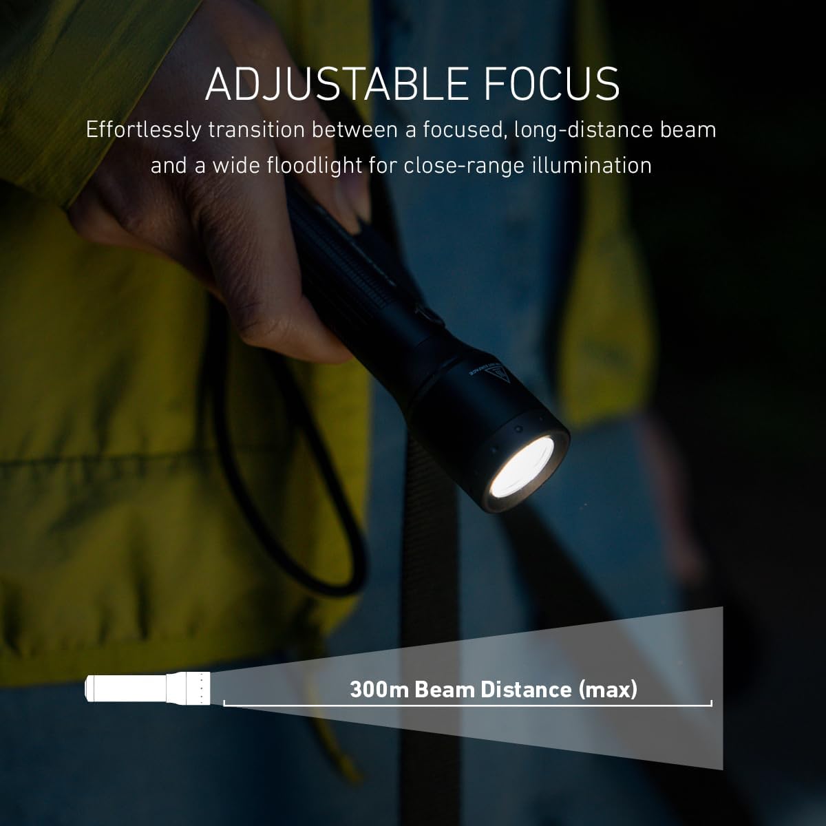 Detalle de Ledlenser P7R Core (2020) — Rechargeable 1400 Lumens Torch with Magnetic Charge