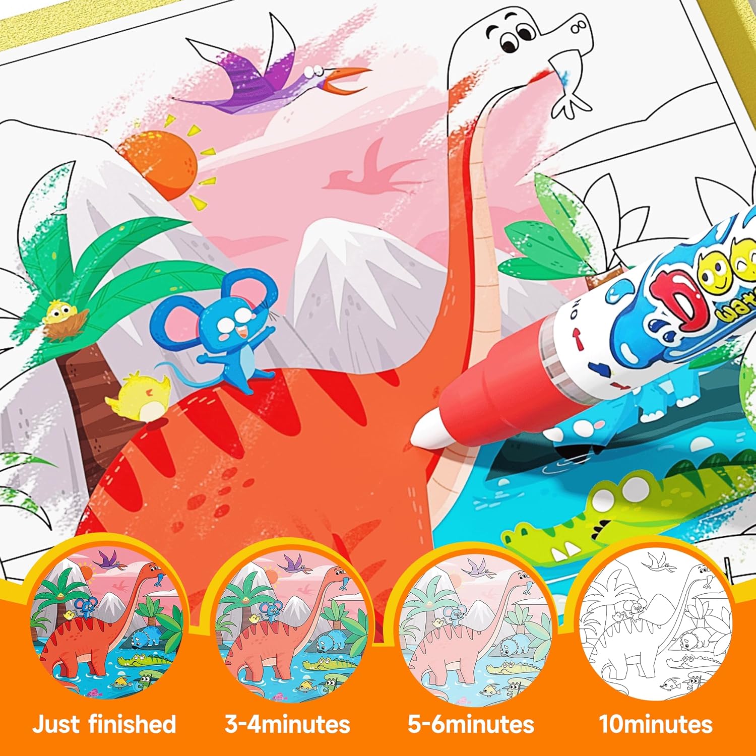 Thumbnail 4 de Timetome Reusable Water Painting Book 3-pack 🎨