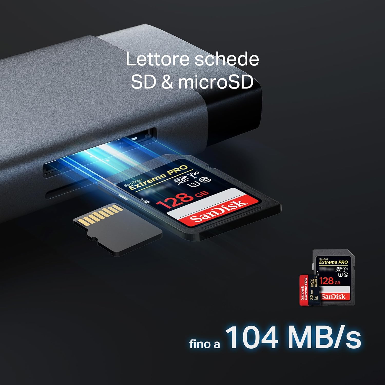 Thumbnail 6 de TP-Link UH9120C Hub USB‑C 9-in-1: HDMI 4K@60Hz, Ethernet, SD/microSD, PD 100W e 3x USB 3.0
