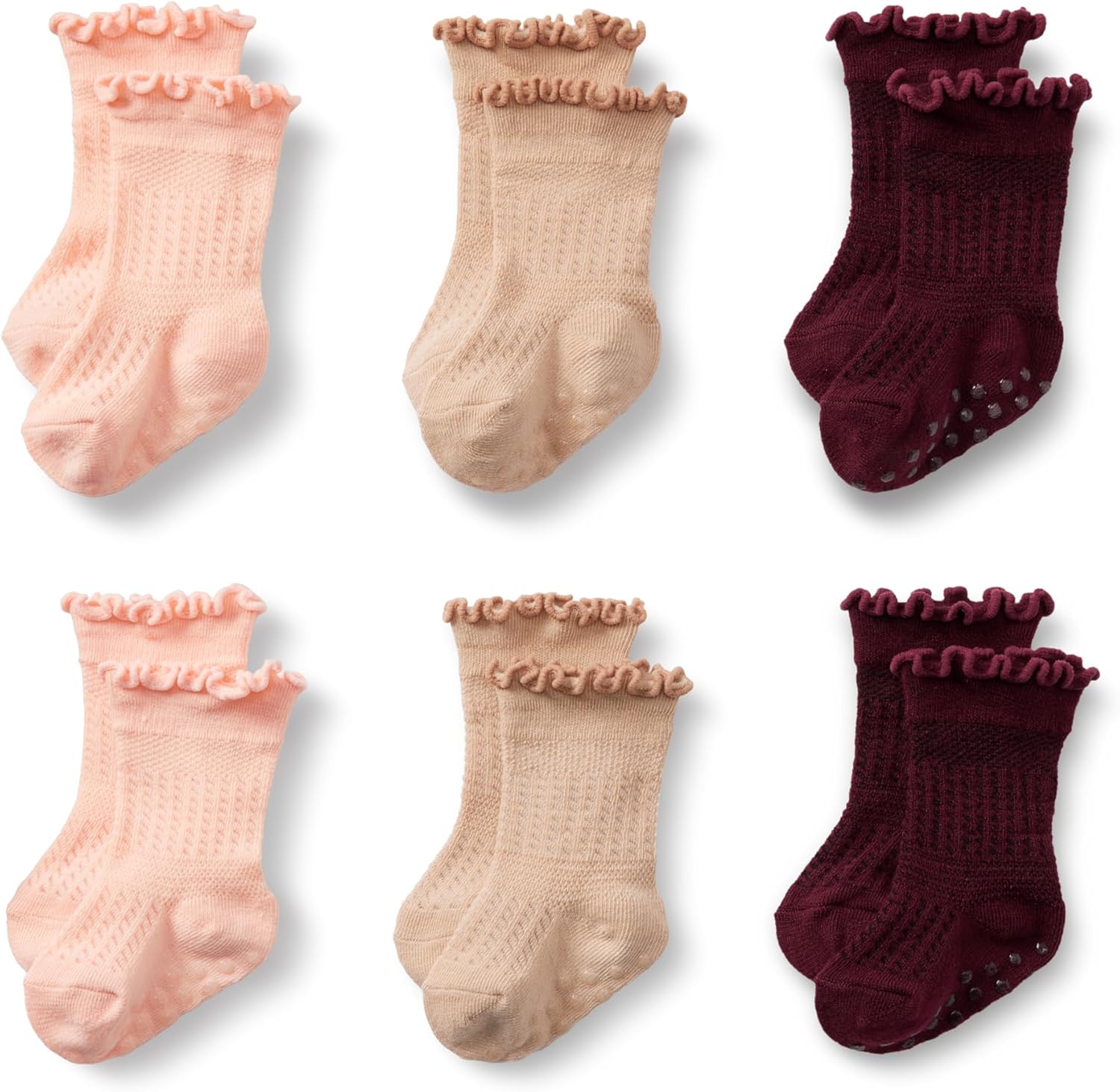 Thumbnail 6 de Amazon Essentials x Sofia Grainge Scallop Top Socks 6 pairs