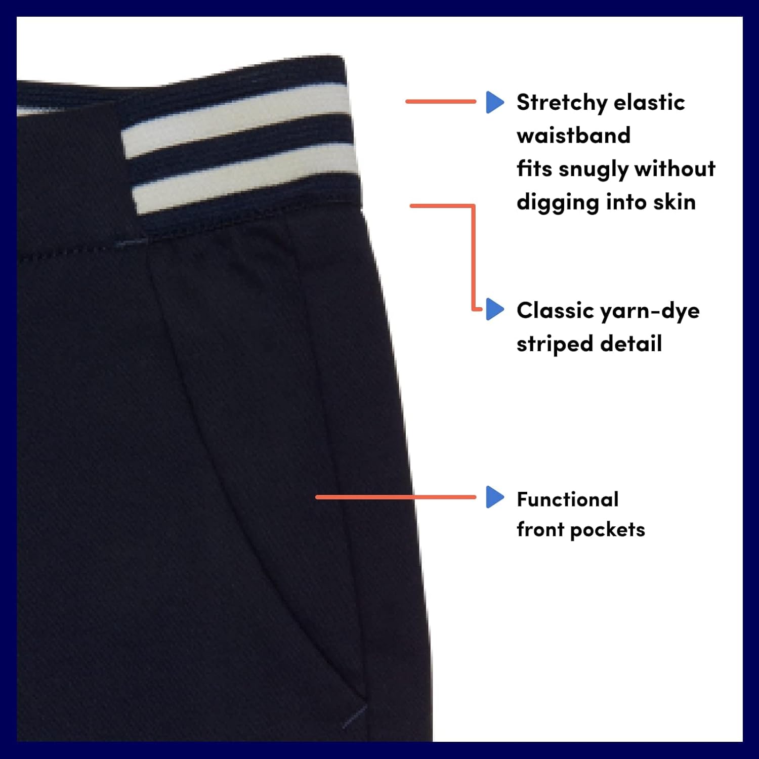 Detalle de French Toast Pantalon Extensible à Enfiler pour Filles avec Taille élastique et Poches