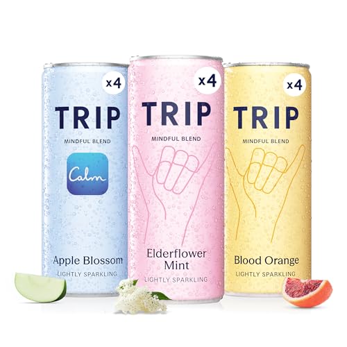 Imagen de TRIP Calm Magnesium Drink 12pack: Mindful Mixed Pack with 120mg Magnesium en OfertitasTOP