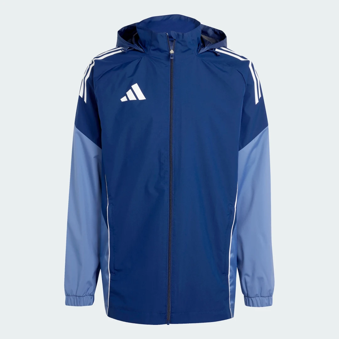Thumbnail 3 de Chaqueta Tiro 25 Competition All-Weather de Adidas en azul