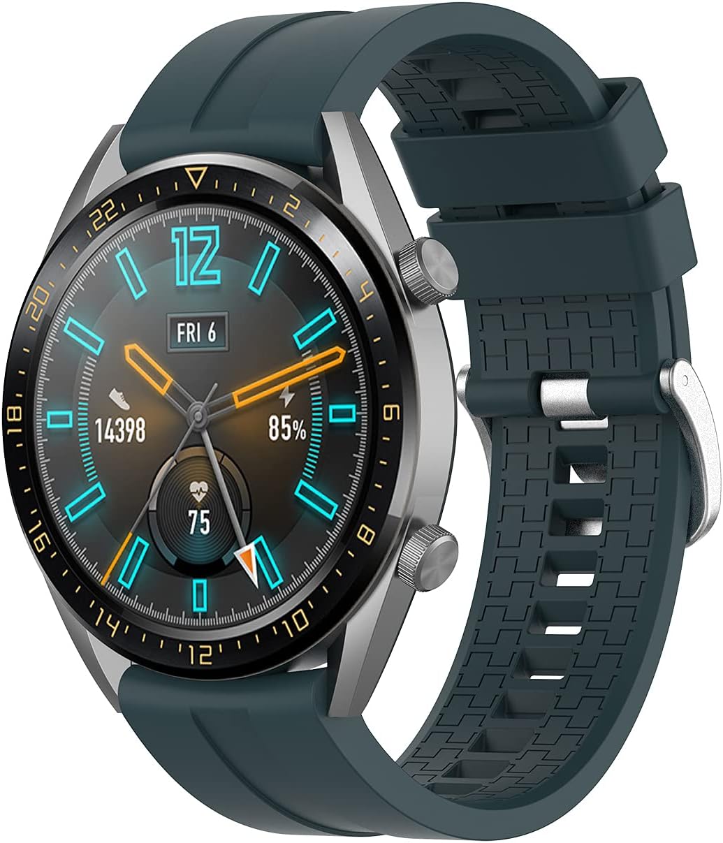 Thumbnail 6 de Silikon-Armband (22 mm) kompatibel mit Huawei/Honor Uhrmodellen – robust, wasserdicht & einfach zu wechseln