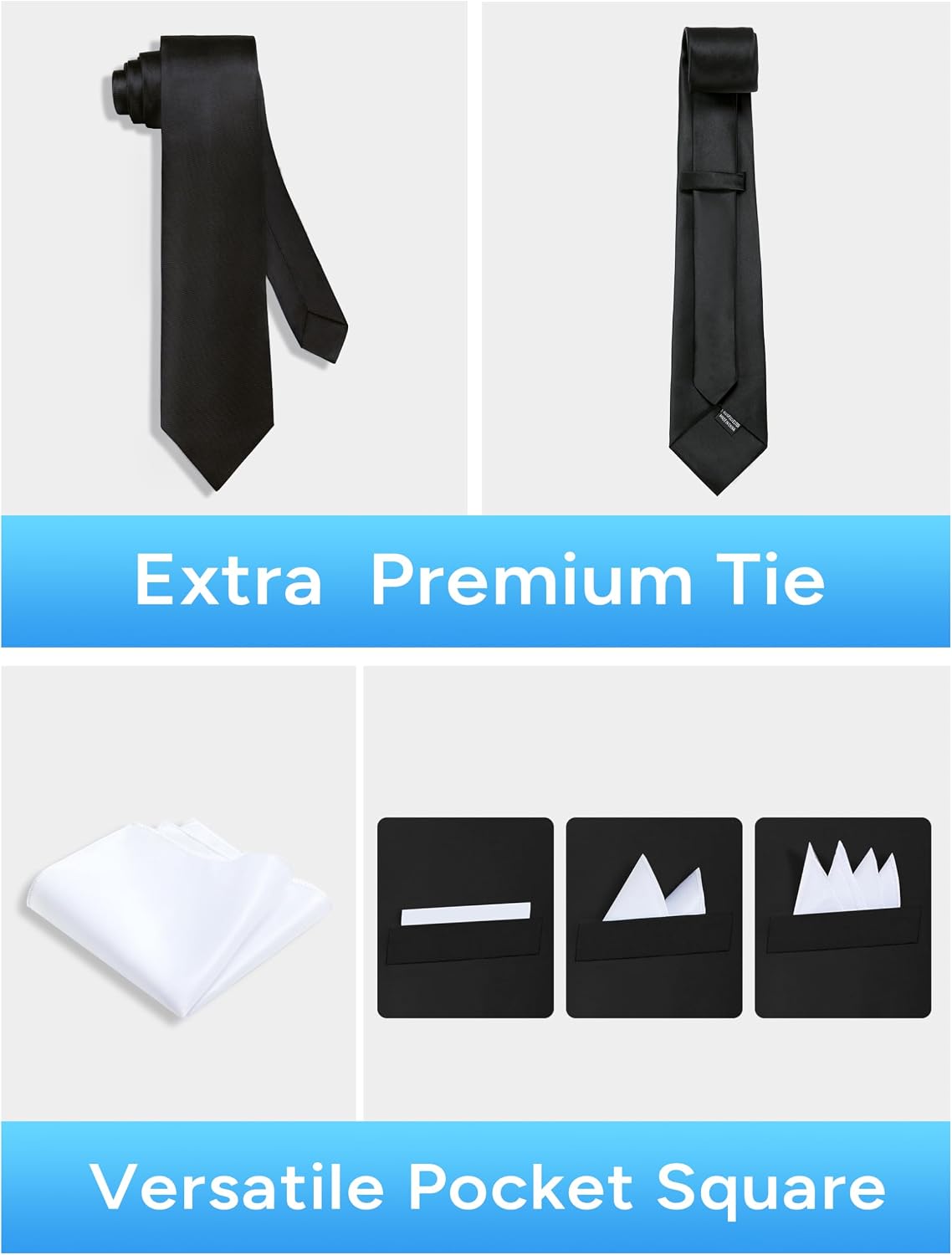 Detalle de Gentle Season Mens Vest Suit: Slim-Fit Formal Vest with Tie & Pocket Square