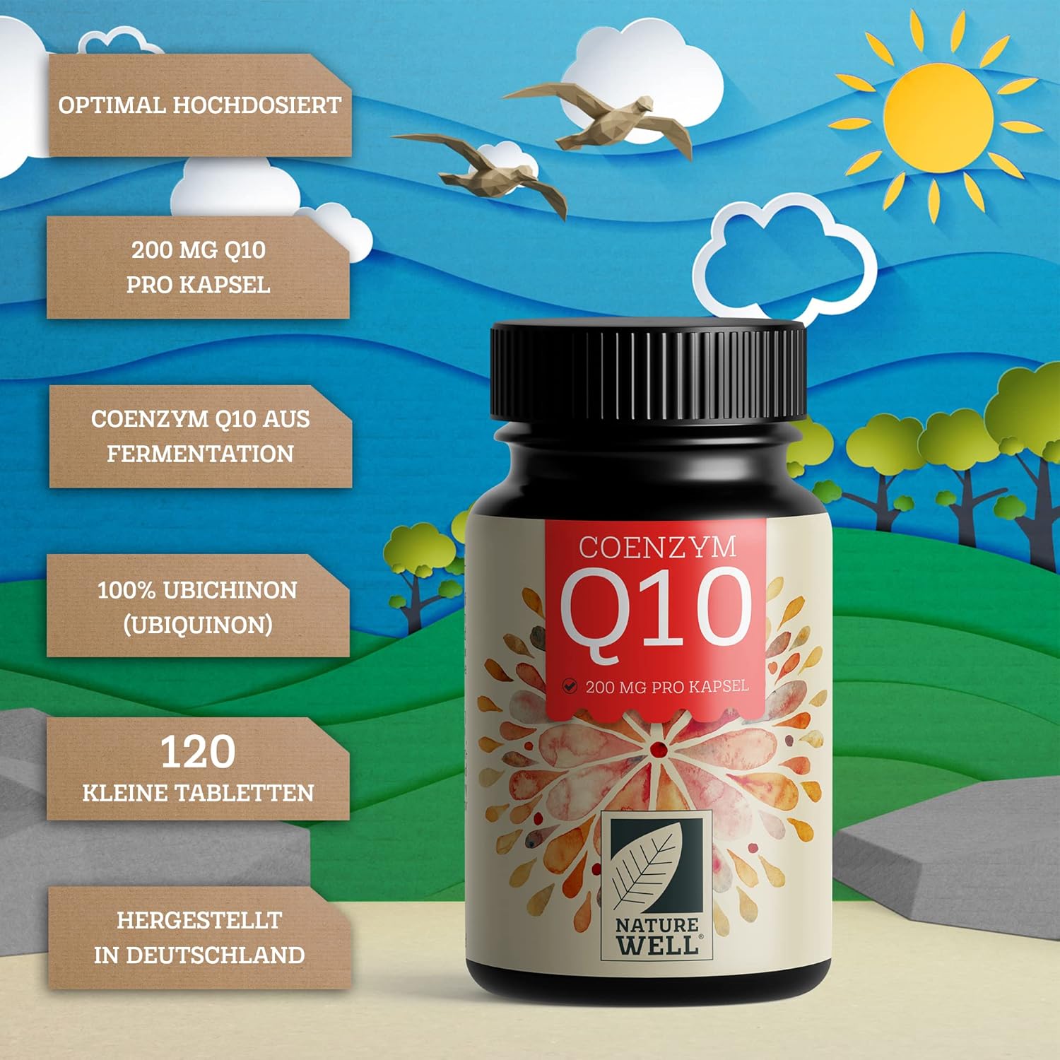 Thumbnail 1 de Q10 Kapseln hochdosiert 120x 200 mg