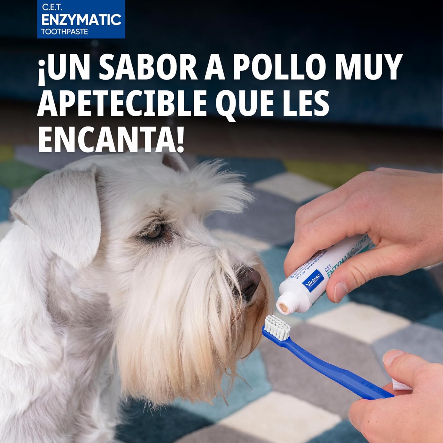Detalle 1 de Virbac C.E.T dentífrico enzimático 70 gr