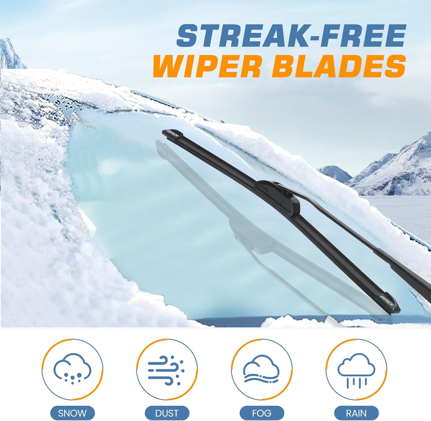 Detalle de GSPSCN OEM QUALITY 24"+18" Wiper Blades