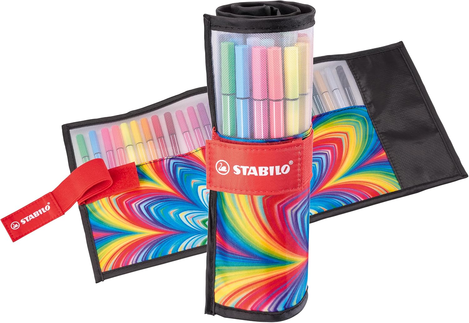 Detalle de STABILO Pen 68 ARTY Edition: rollerset premium da 25 colori assortiti