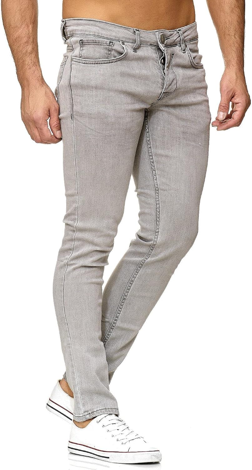 Detalle de Herren Slim-Fit Jeanshose mit Stretch im 5-Pocket-Design (Tazzio Jeans 16533)