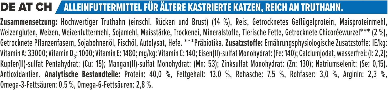 Thumbnail 1 de Purina Pro Plan Longevis Croquettes Chat Senior Stérilisé Dinde – 3 kg