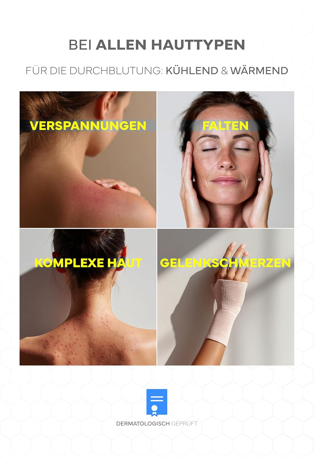 Detalle de Bienengiftsalbe hochdosiert (+70% Melittin) – kühlend & wärmend, mit 9 Kräuterextrakten (Manuka, Aloe Vera, Eukalyptus) – Made in Germany