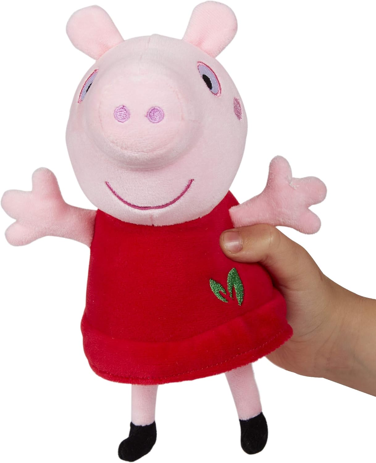 Thumbnail 4 de Red Dress Peppa Soft Toy: Peluche sostenibile al 100% riciclato, regalo Peppa Pig