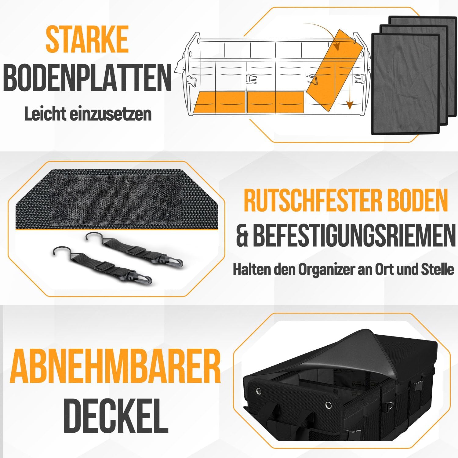 Thumbnail 5 de FORTEM Kofferraum Organizer